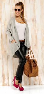 MIMI22 CHARLIZE - jasnoszary / light grey