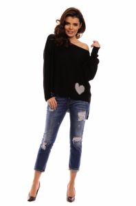 HEART L04 - czarny / black