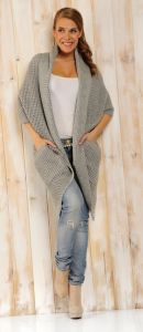 MIMI32 INGRID - jasnoszary / light grey