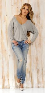 MIMI42 KIM - jasnoszary / light grey