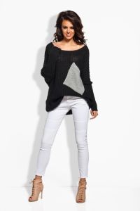 LS166 - czarny-jasnoszary / black-light grey