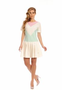 FANTASIA - pudrowy róż-ekri-mięta / powder pink-ecru-mint
