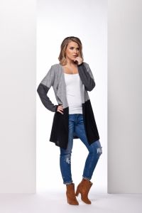 LS160 - jasnoszary-grafit-czarny / light grey-dark grey- black